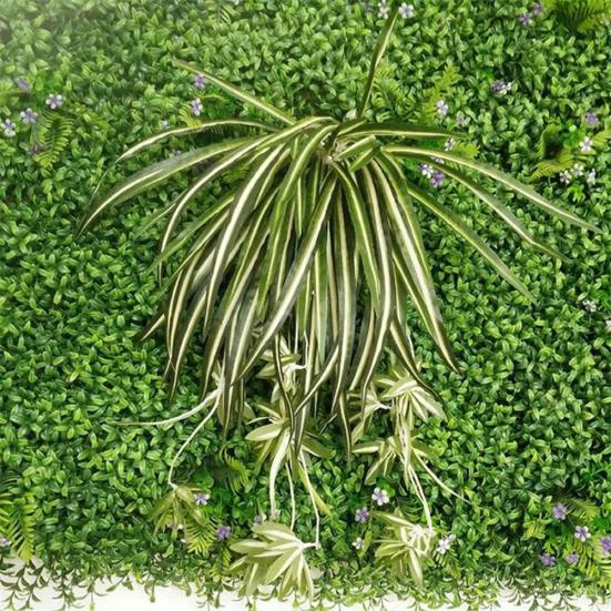 1ks Umělá rostlina Chlorophytum Květinové aranžmá Dekorace na zeď