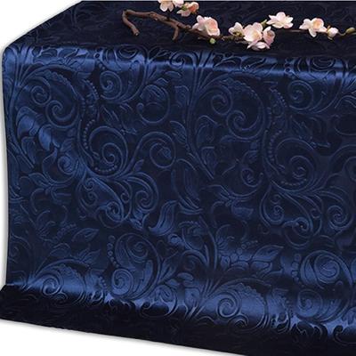 11 Colors To Choose from European Jacquard Velor Fabric Width X 1m Slightly Thick Approx. 1.5m (Blue)