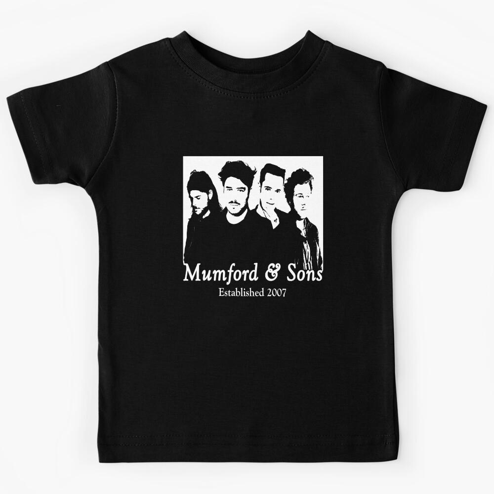 Mumford Group and Sons Stencil Photo - Version 2 Kids T-Shirt 120