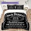 JACK DANIELS whisky Prints bedding, duvet cover and pillowcases, birthday gift (1 duvet cover + 2 pillowcases, pillow insert not included)JM001