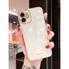 Applicable To IPhone16 Mobile Phone Case Full-inclusive 13 Straight Edge Electroplated Apple 15 Protective Case 14Promax Silicone
