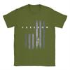 Unisexs TShirts Grunge American Flag and Cross Faith Family Freedom Casual Cotton Tee Shirt Short Sleeve  T Shirt Round Neck Tops