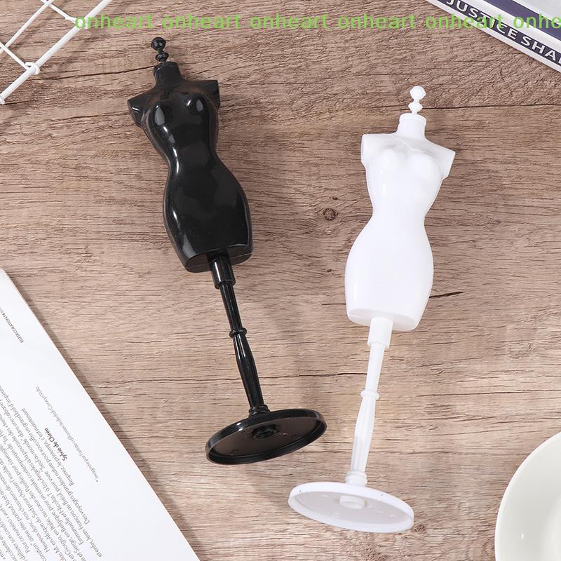 [C]1Set 1:6 Dollhouse Miniature Mannequin Coat Hanger Skirt Support Wedding Mannequin Stand Humanoid Model Toy
