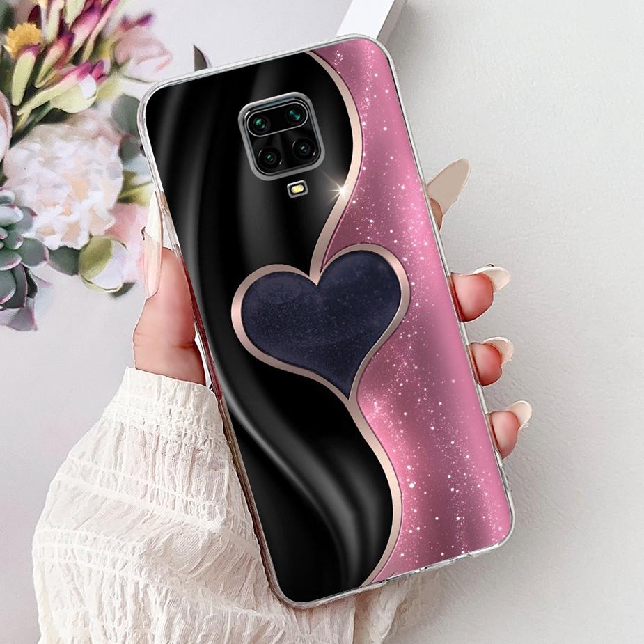 For Xiaomi Redmi Note 9 Pro Case Luxury Painted Cover Soft Silicone Phone Case For Redmi Note 9 Pro Max Note9 S 9S Fundas Bumper