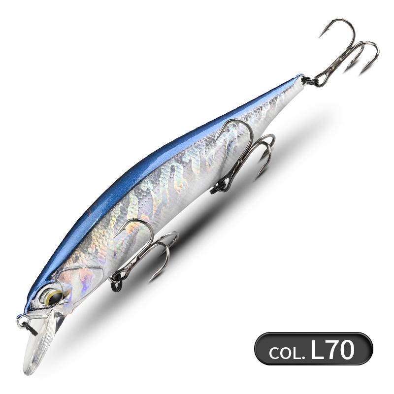 MEREDITH JBR-110SP Jerkbait 110mm 17g Tungsten Suspending Minnow Pike Bass JBR-110SP