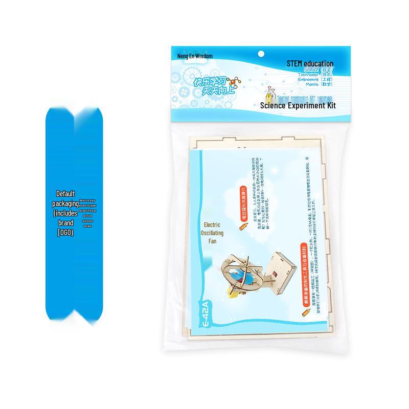 STEM Educational Electric Fan Kit for Kids: Science Experiments & Handicraft Supplies for Students