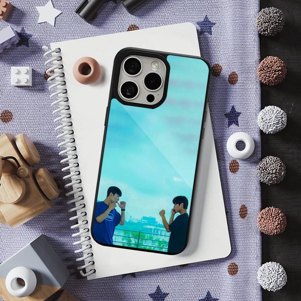 K-Korea W-Weak H-Hero Series Phone Case For iPhone 16,15,14,13,12,11,Pro,Max,Plus,Mini,Magsafe,Magnetic Wireless Charging Case