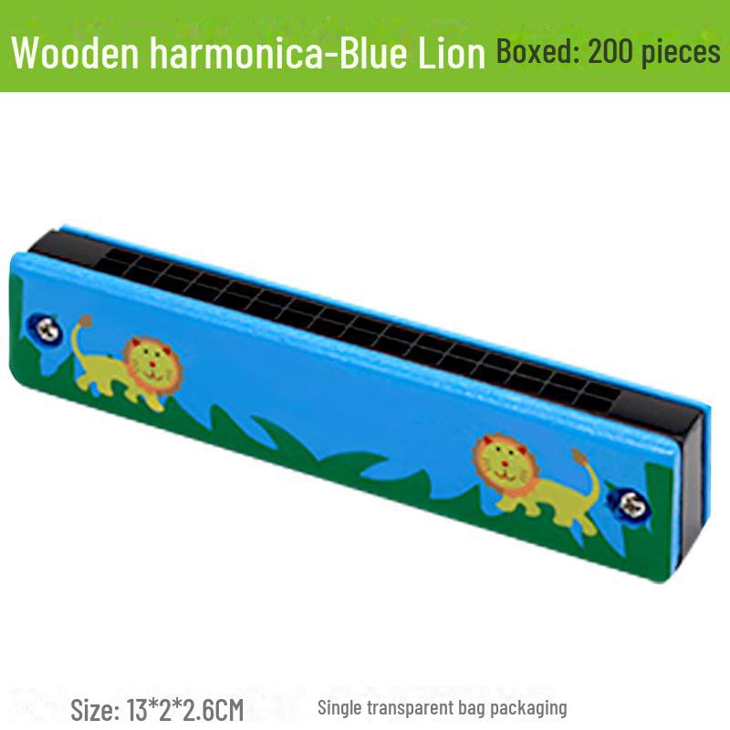 Hochwertige Mundharmonika aus Holzlegierung – das perfekte musikalische Geschenk für Kindergarten- und Grundschüler