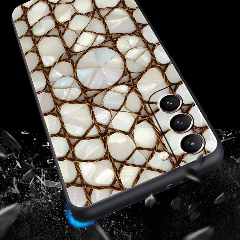 Folds Texture Phone Case Cover for Samsung Galaxy S26 S25 S24 S23 S22 S20 S21 FE Ultra S25 Edge Plus 5G Soft TPU Shell Funda Bag