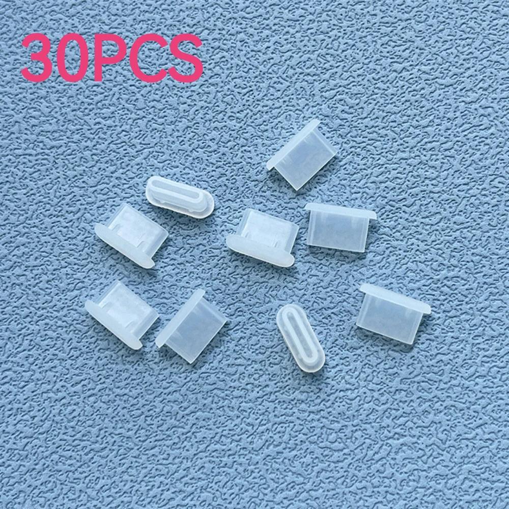 Type-C Silicone Dust Plugs Phone USB Charging Port Protector Cover Type C Anti-dust Cap for Samsung Xiaomi Huawei