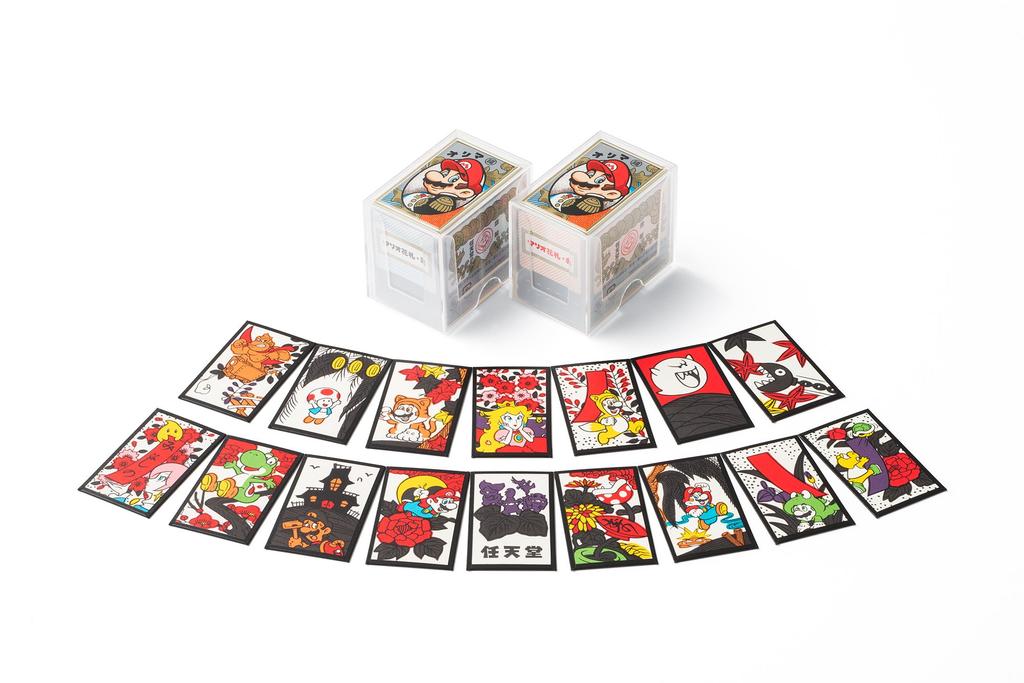 Nintendo Mario Hanafuda (Red) – Original Artwork Deck with Rules, Card Game