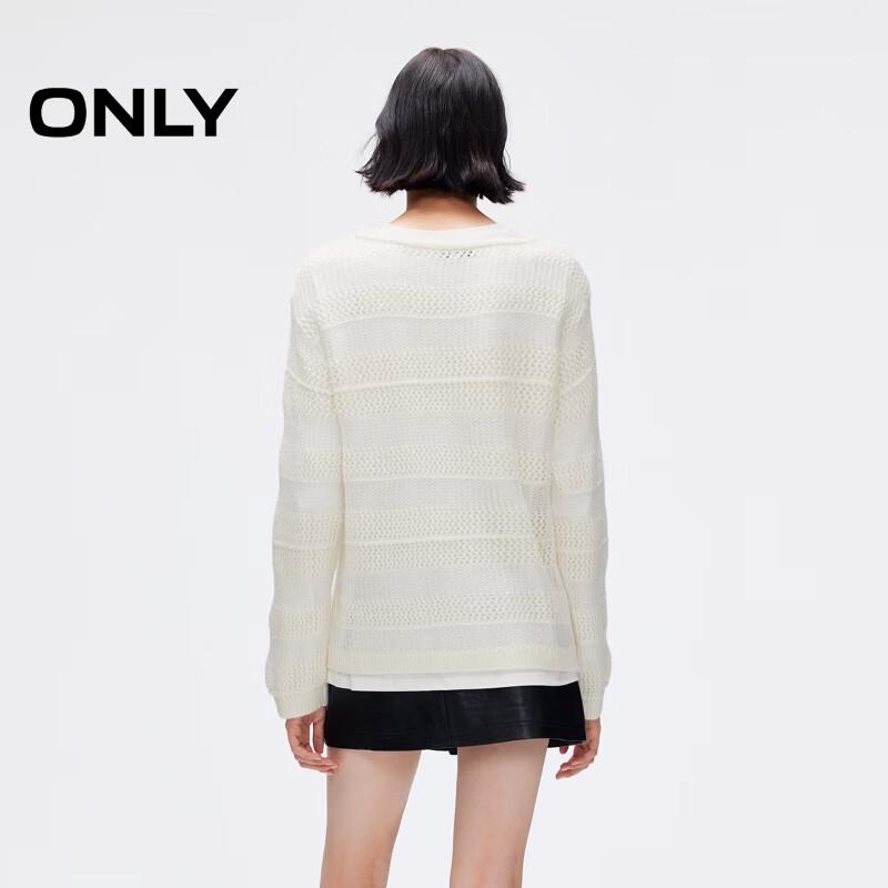 ONLY 2025 Women's Loose Hollow Knit Sweater
