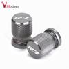 2PCS Dustproof Caps Tire Valve Stem Caps Bolt-In For YAMAHA YZF R7 YZFR7 2022 Truck Bike Wheel Tires Valves Tyre Stem Air