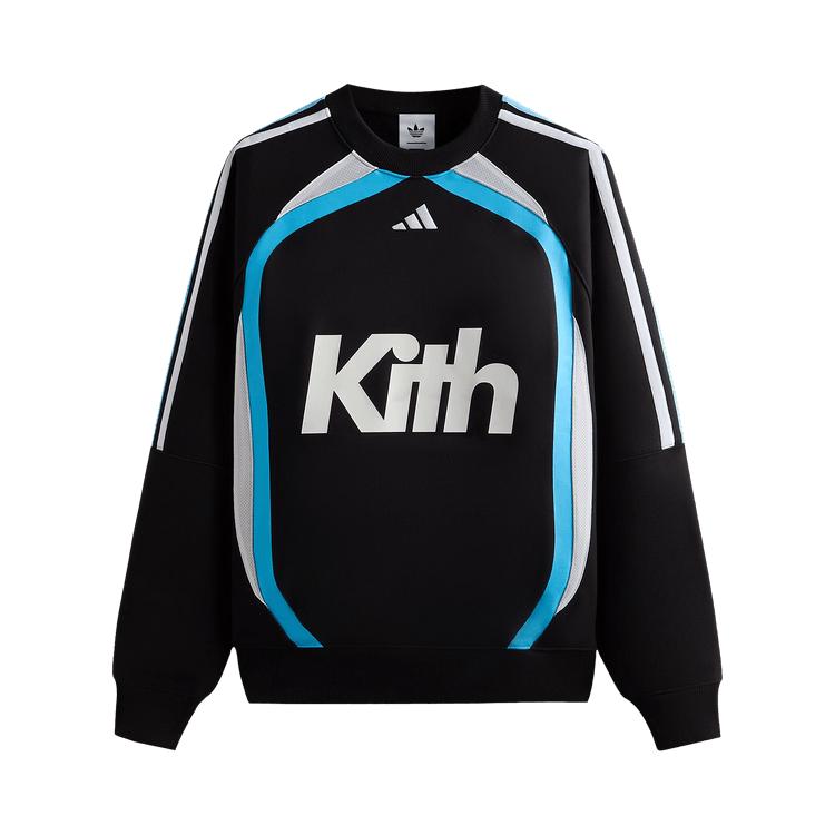 

Kith For Adidas Football Crewneck Black Men Tops JF3349 L