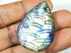 30X41MM Natural Labradorite Carving Pear Designer  Loose Gemstone 83Cts. SK-1343