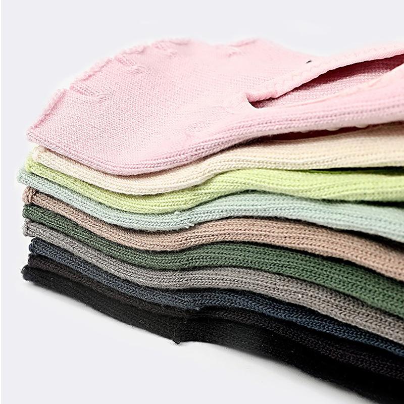Women Half Toe Ballet Yoga Socks Non-Slip Peep Toe Anti-Slip Pilates Ankle Grip