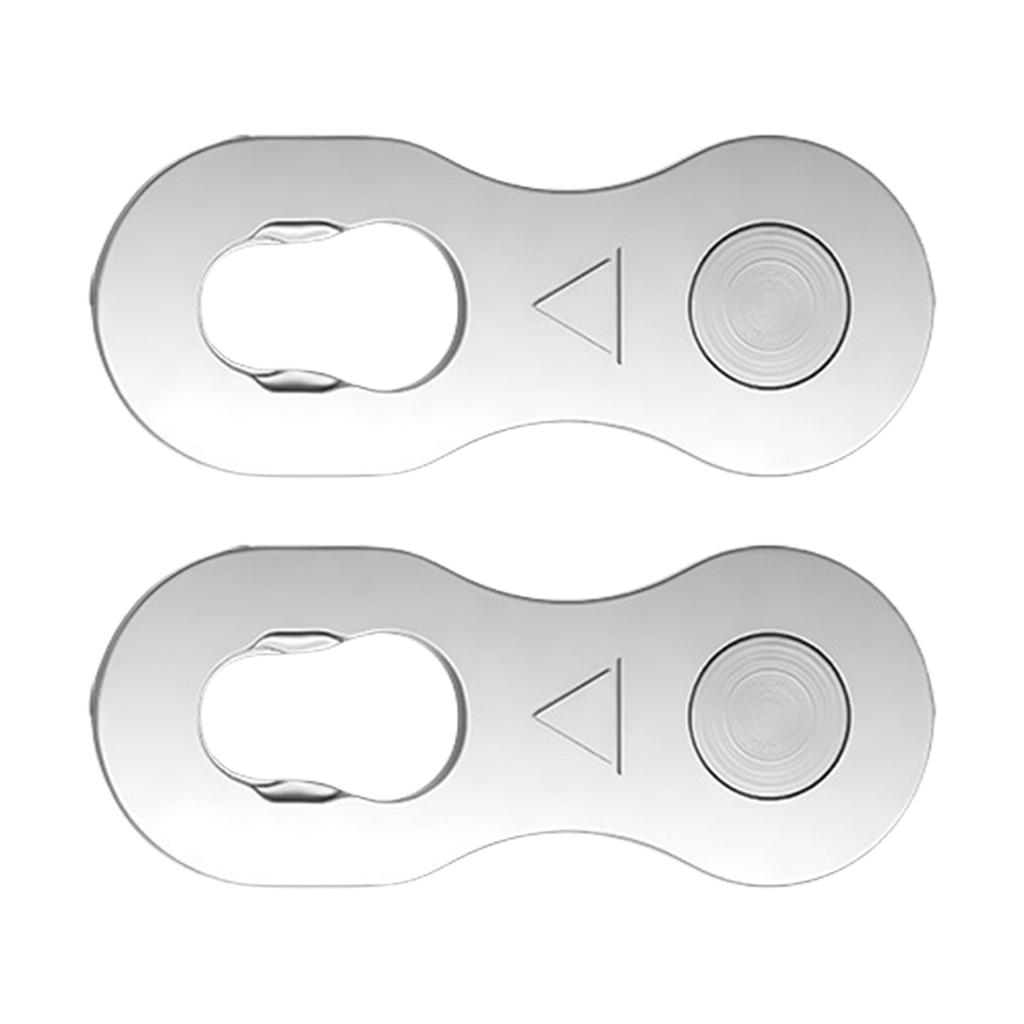1Pair Bicycles Chain Quick Link Connector Joints Road Bike Chain Missing Quick Button Connect for 6/7/8/9/10/11/12 Speed