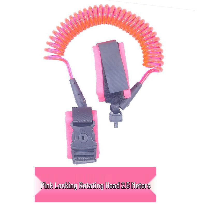 Kind Anti-Verlust Leine mit Schloss - Drehbarer Schlüssel, Kleinkind Armband, Sicherheits-Laufwerkzeug, Anti-Verlust Seil