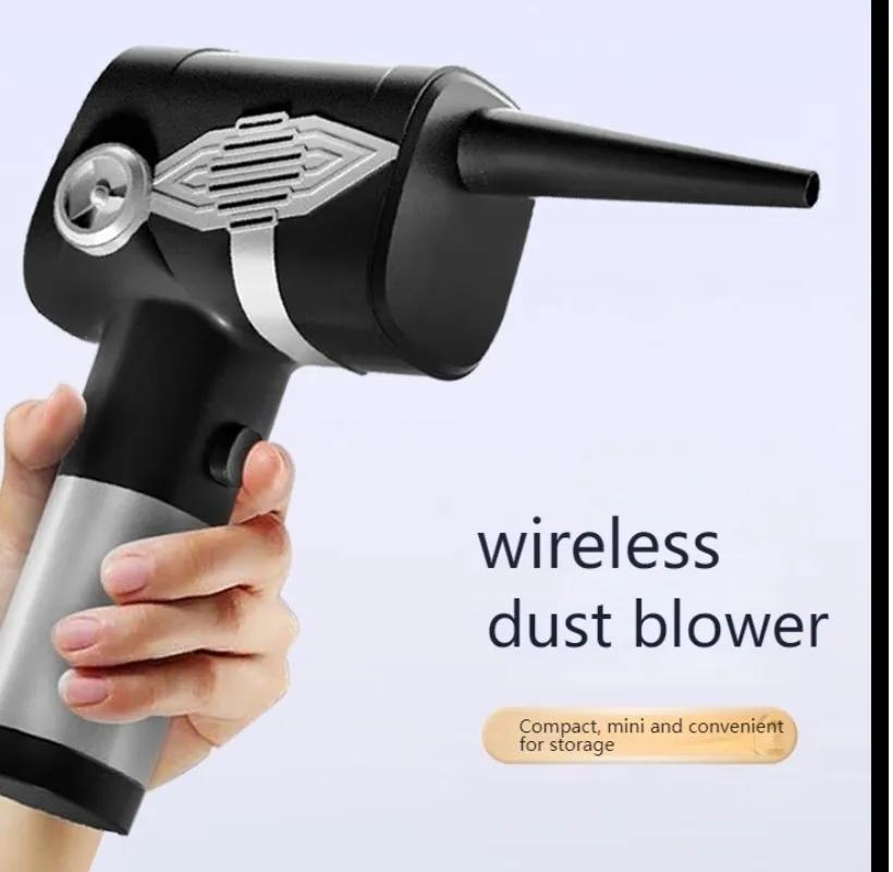 Mini High-power Blowing Dust 6500KPa Suction Pressure Grab Hair Dryer Dust Removal Blower Small Strong Hair Dryer Dust Collector