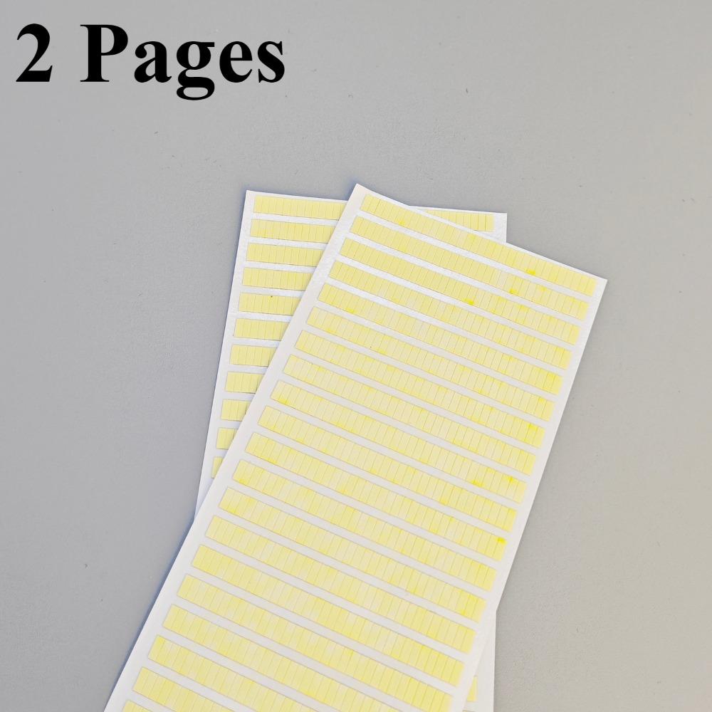 2/5Pages Double Sided Adhesive Strip Tape For Fixing Watch Dial and Movement Repair Parts For Watchmakers Watch Accessories