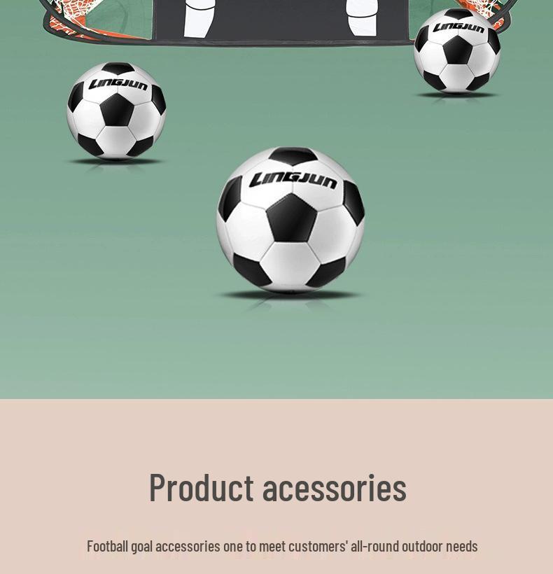 Portable Foldable 2-in-1 Soccer & Tennis Goal for Kids - Multifunctional Training Toy