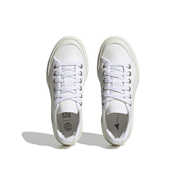 Stella McCartney x Adidas Court White Unisex Sneakers Cloud-White Off-White HQ8675