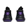 Anta Comfortable Versatile Non-Slip Durable Support Mid-Top Training Shoes Men Sneakers Black Purple 912017012-2