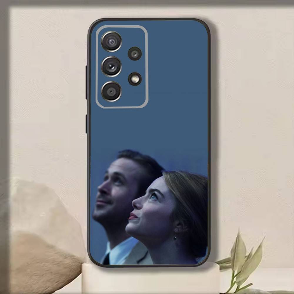 M-Movie L-LaLaLand Phone Case For Samsung S25,S24,S21,S22,S23,S30,Ultra,S20,Plus,Fe,Note,10,9,5G Black Cover