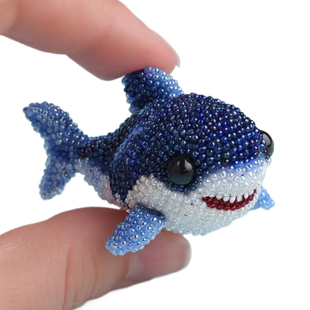 

3D Ocean Animals Octopus Small Ornament Cute Exquisite Desktop Ornaments Creative Beaded Ornament Art Supplies