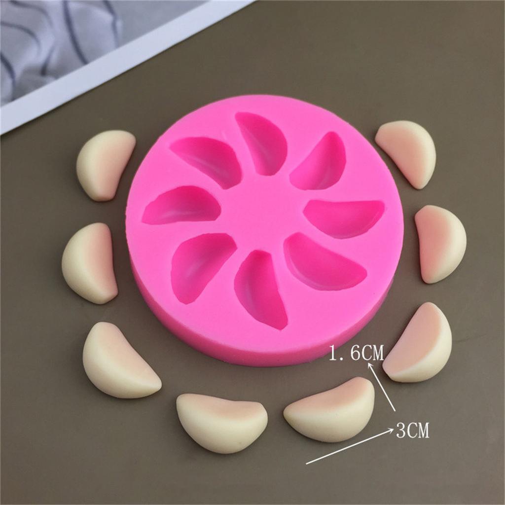 Melon Seed Peanut Silicone Molds Making Fondant Cake Molds Decorating Baking Tool for Making Chocolate Fondant Dessert