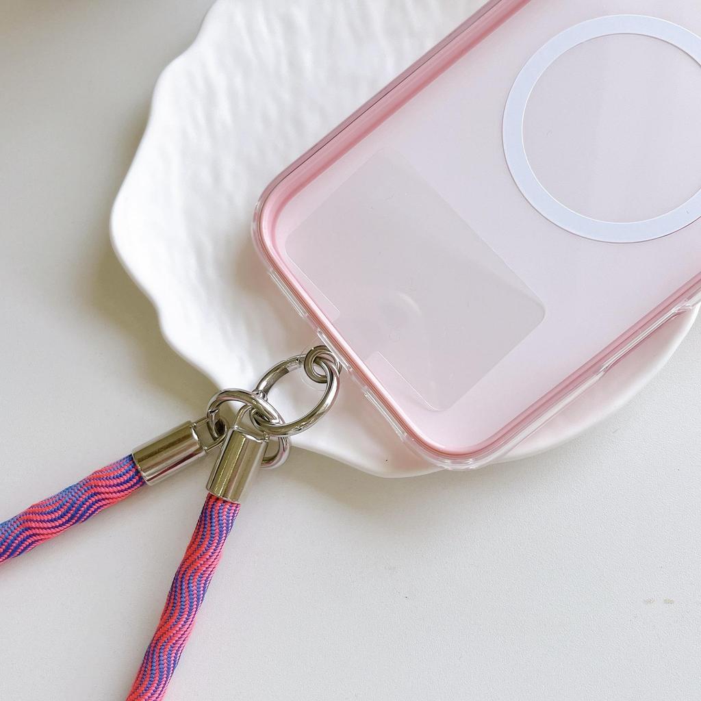 Trendy Water Wave Mesh Bracelet Lanyard & Keychain