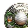 Commemorative Golf Coin Old Bastards Golf Club Member Coin Metal Badge