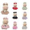 17Cm Labubu Plush Doll Skirt Suitable For Labubu Clothes Diy Clothing Accessories Cute Multicolor Skirt Children'S Toy Gift