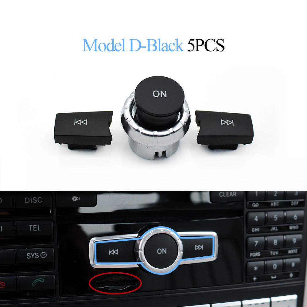 5PCS Front Center Console CD Player