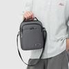 Mens Oxford Crossbody Bag Waterproof Business Shoulder Satchel Multi Pocket Travel Purse