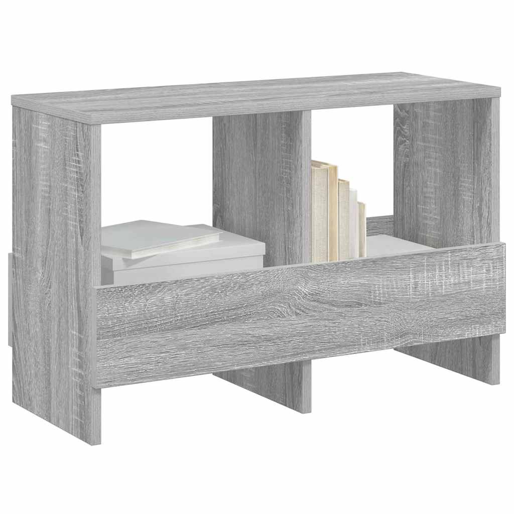 Magazine Shelf Grey Sonoma 68.5 x 30 x 45 cm