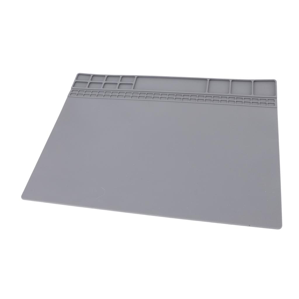 Heat Insulation Silicone Work Mat Multifunctional Non Slip 932 Degrees F High Temperature Proof Repair Work Mat for
