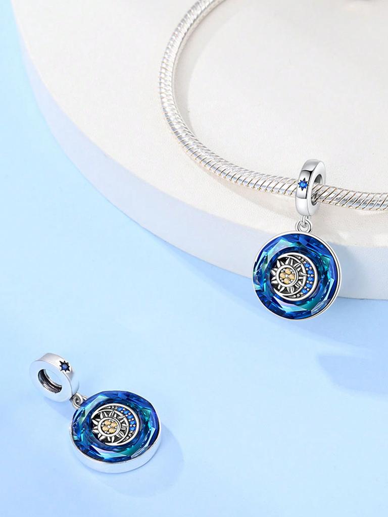 Charms Plata Copper Colors Stars Moon And Sun Beads Charm Pendant For Original Bracelet For Women Diy Jewelry Love Gift