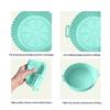 1/3/6Pcs 450°F Silicone Non-Stick Dual Texture Dishwasher Safe Crispy/Steam Cooking Baking Tray Air Fryer Mats