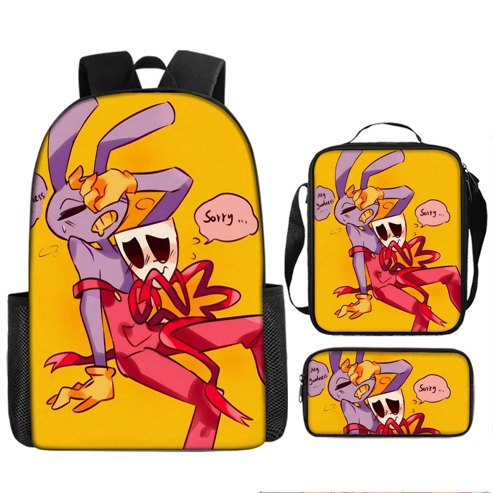 School Bag Surprise Circus Large Capacity Backpack Primary School Students Third To Sixth Grade Junior High School Girls Backpack