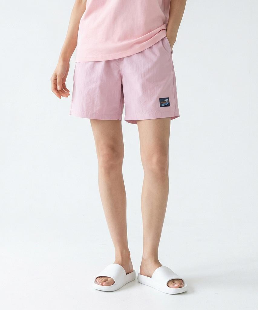 EZBUY [2Pack] Unisex Wave Code Taslan Summer Half Pants 8 Colors (Type A)