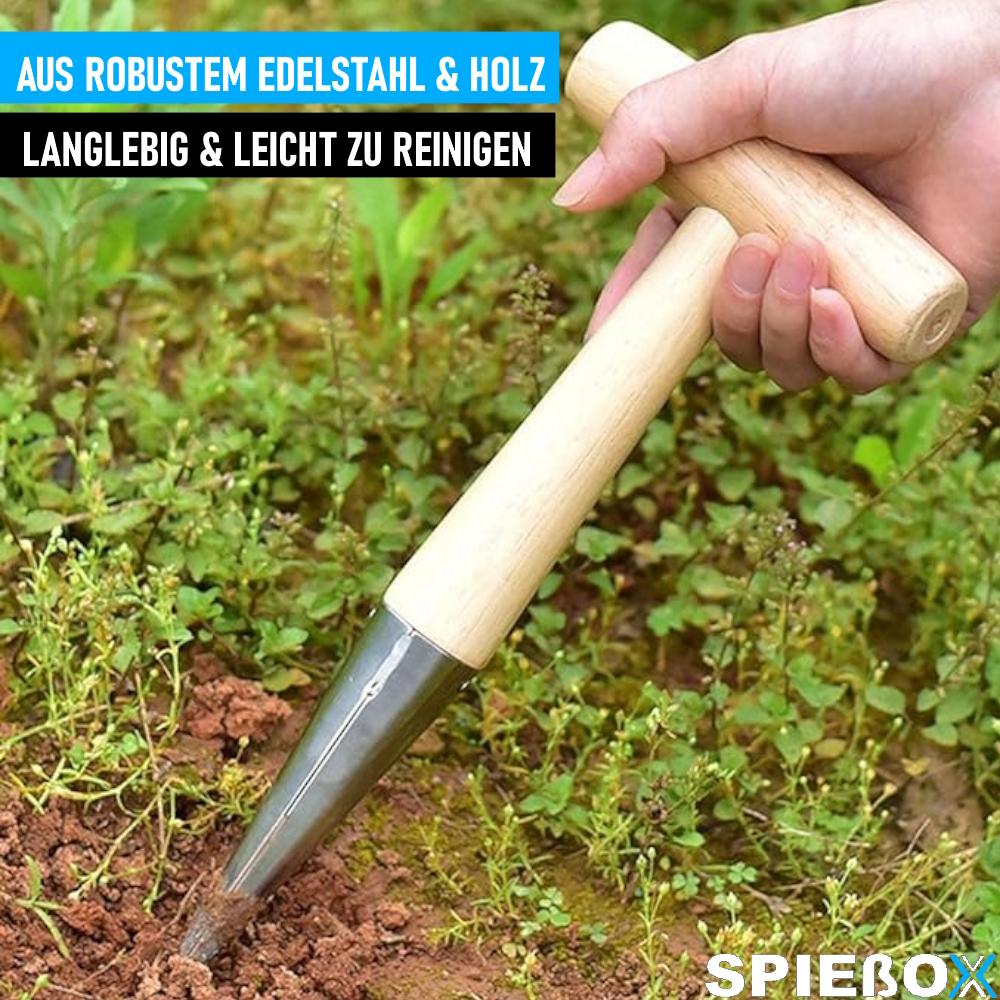 SPIEßOX Planting Wood, Dibber, Seed Setter, Planting Aid, Plant Stick