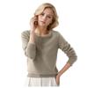 Pullover Sweaters For Women Round-neck Classic Long Sleeve Breathable Loose Soft Cozy Knitted Sweater Tops