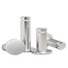GUWANJI 304 Stainless Steel Grooved Pin Shaft & E-clip Set