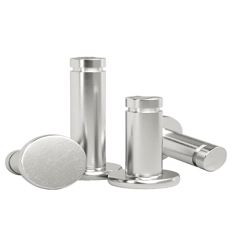 GUWANJI 304 Stainless Steel Grooved Pin Shaft & E-clip Set