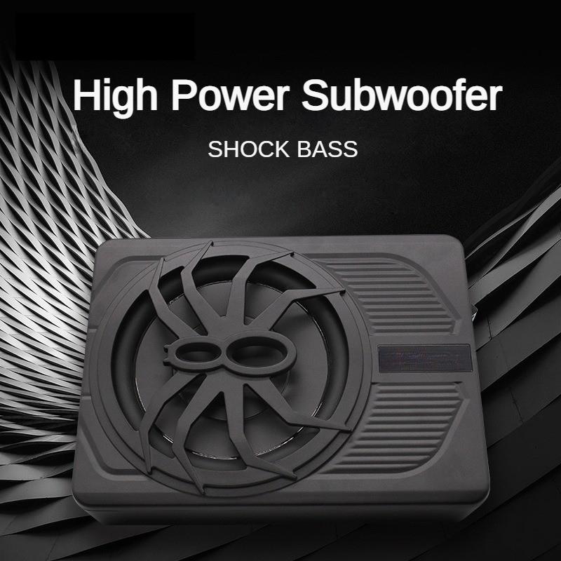 10 Inch Car Ultra Thin Power Amplifier 800W Car Audio Modification Speaker Active High Power Pure Subwoofer
