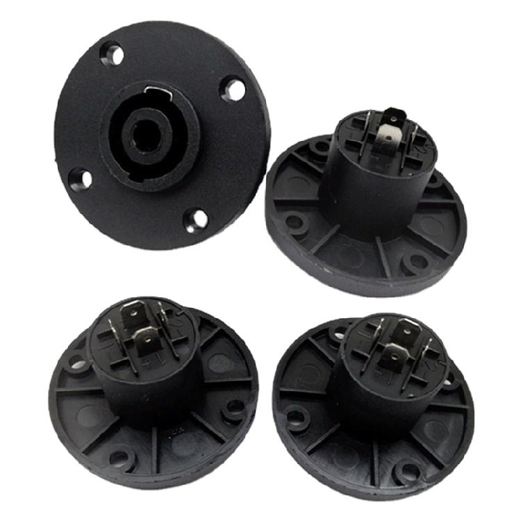 Universal Speakon 4 Pin Female Connector Speakon Socket Easy to Install