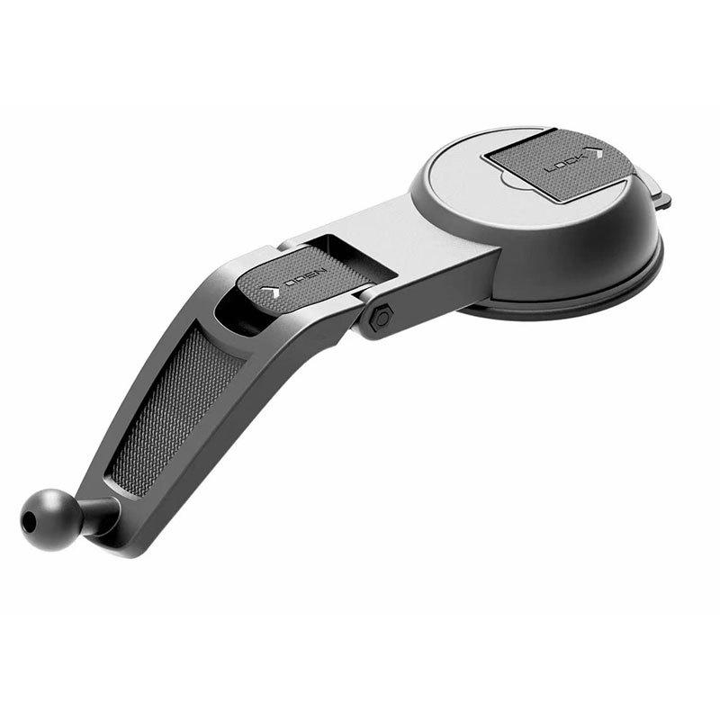 

Adjustable Car Phone Holder with Suction Cup Base for Dashboard and Glass