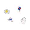 Trendy Japanese Cute Cartoon Brooch Pin - Small Fresh Female Badge Safety Pin Accessory