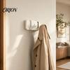 No Drill Wall Hooks Over The Door Hanger Hooks, Foldable Drilling Adhesive Coat Rack, Invisible Space Saving Organizer, for Coats Bags Towels Scarves